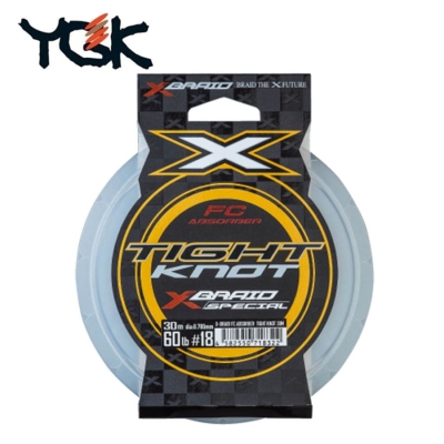 YGK X-Braid FC Absorber Tight Knot 30m Fluorocarbon