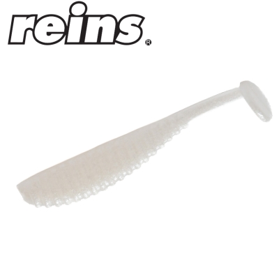 Reins S-Cape Shad 3.5 - 014 Pearl White 6pcs