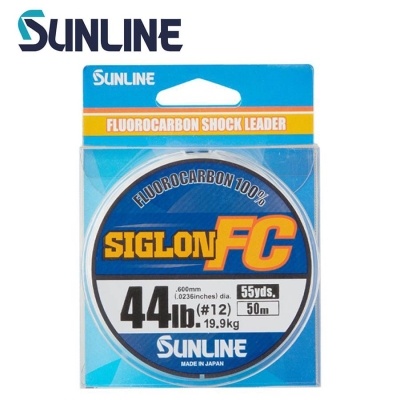 Sunline Siglon FC 50m Clear #6.0 | 10.9kg | 0.415mm