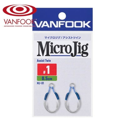Vanfook Micro Jig Assist Twin MJ-01 Assist hooks