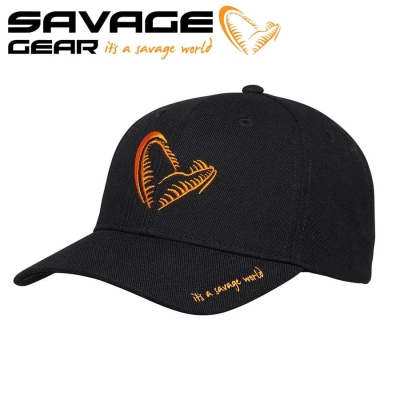 Savage Gear Jaw Baseball Cap Black