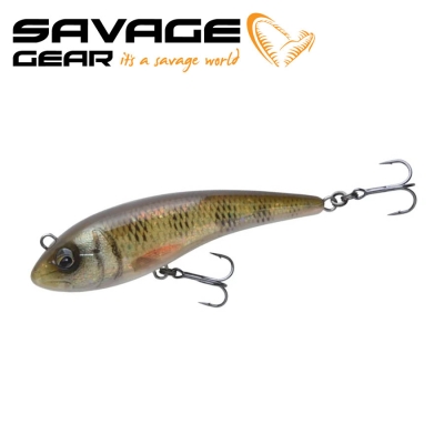SG Low Glider Jerk 14.5cm 78g SS Black Gold