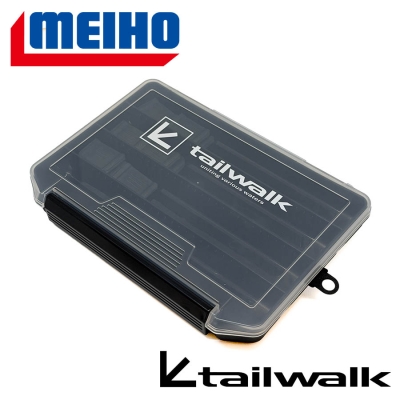 Meiho | Tailwalk Free case 800NS Clear and Black 20.5x14.7x2.8cm
