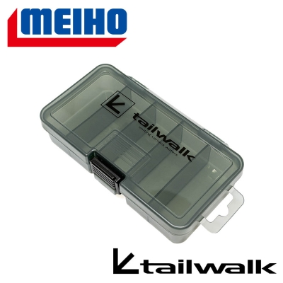 Meiho | Tailwalk SFC Lure Case S Smoke Black 13.8x7.7x3.1cm 