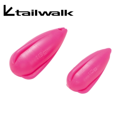 Tailwalk Casting Rubber Sinker Pink Гумирано кастинг олово