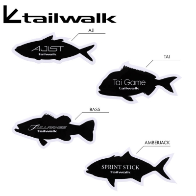 Tailwalk Fish Shape Sticker Typeｰ01