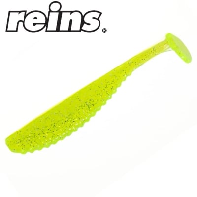 Reins S-Cape Shad 3.5 - 431 Chart Silver Glitter 6pcs