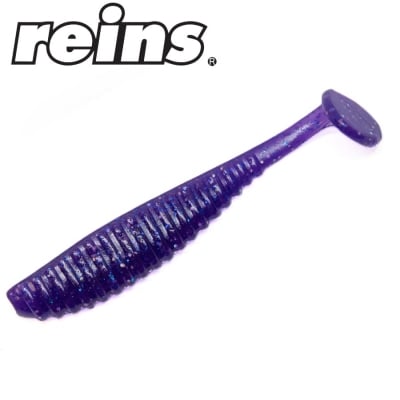Reins S-Cape Shad 3.5 - 567 Lilac Silver&Blue Flake 6pcs