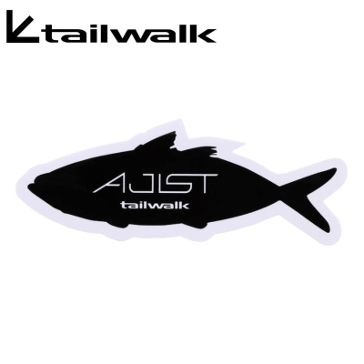Tailwalk Fish Shape Sticker Typeー01 Aji