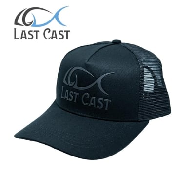 Last Cast Classic Cap - black logo