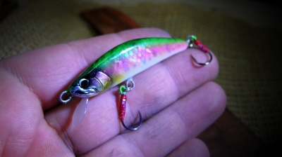 Как се прави седефен воблер