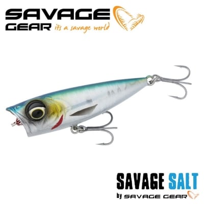 SG Micro Popper 5.5cm 5.4g F Blue Green