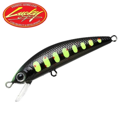 Lucky Craft Humpback Minnow 50S Sinking - Chart Head Black Amago
