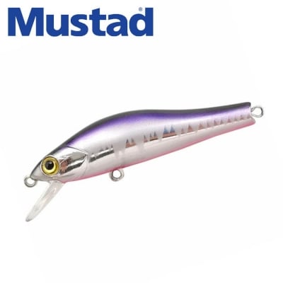 Mustad Scurry Minnow 55S Chrome Purple Back