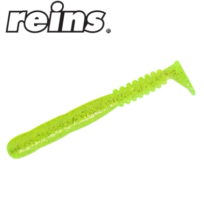 Reins Fat Rockvibe Shad 3.25 - 431 Chart Silver Glitter 6pcs