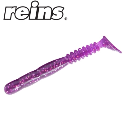 Reins Fat Rockvibe Shad 3.25 - 428 Purple Dynamite 6pcs