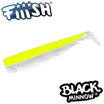 Fiiish Black Minnow No2 - Fluo Yellow/White