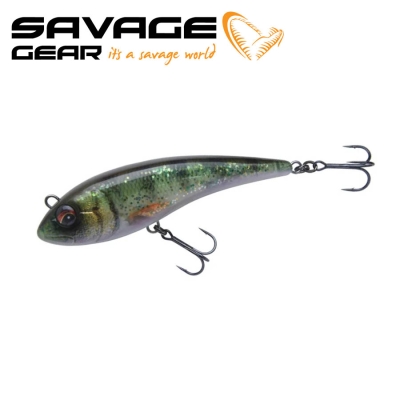 SG Low Glider Jerk 14.5cm 78g SS Glitter Perch