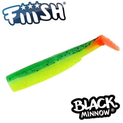 Fiiish Black Minnow No1 - Green/Orange
