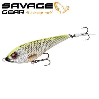 SG Deviator Swim 14cm 70g Slow Sinking Lemon Roach