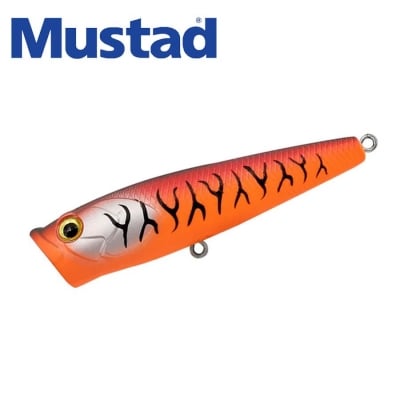 Mustad Burpy Popper 65F Orange Tiger