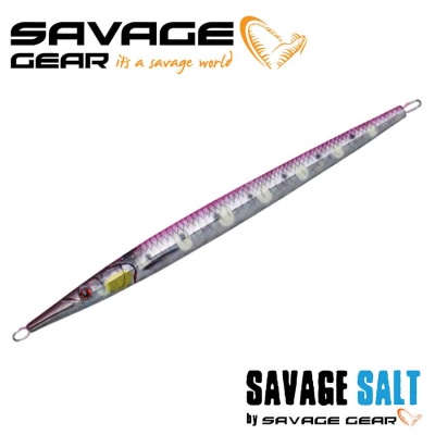 SG 3D Needle Jig 200g 25cm Pink Flash Glow Dots PHP