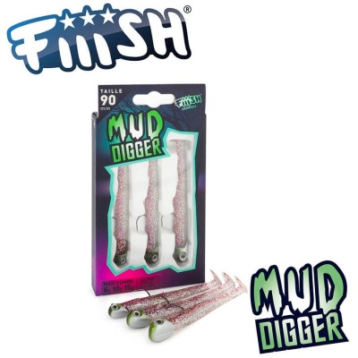 Fiiish Mud Digger 90 Maxi Combo - 9cm, 5g/10g/15g