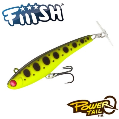 Fiiish Power Tail 64 mm: 8.00 g - Flash Mat
