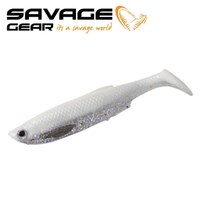 SG LB 3D Bleak paddle tail 13cm 20g White Silver
