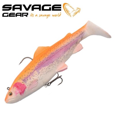 SG 4D Trout Rattle Shad 12.5cm 35g 02-Golden Albino | Fishing Zone