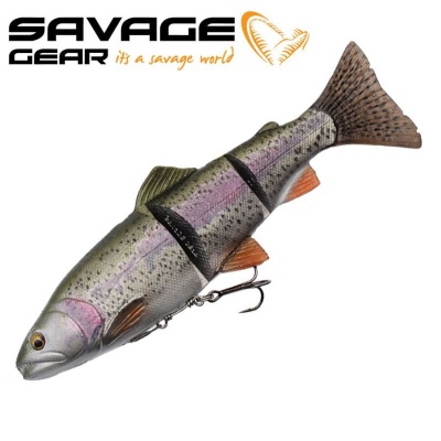 SG 4D Line Thru Trout 15cm 35g SS 01-Rainbow