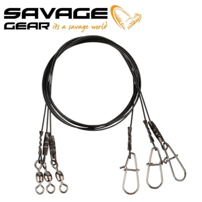 Savage Gear Black7 Trace 30cm 0.45mm 11kg
