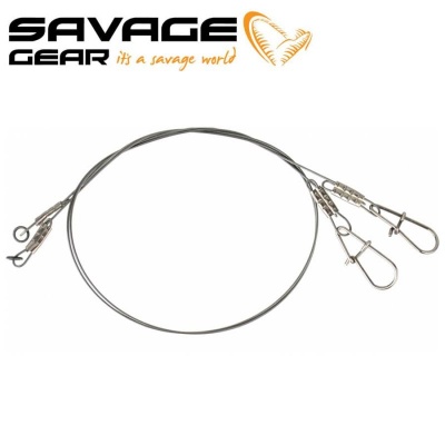 SG Titanium Jerkbait Trace 30cm 0.6mm 25kg Needle Snap 2pcs