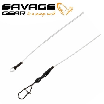 SG Regenerator Trace 50cm 1.0mm 25kg Swivel Needle Snap 3pcs