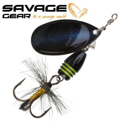SG Rotex Spinner #1 3.5g 06-Black Purple | Fishing Zone