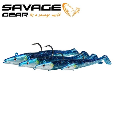 Savage Gear Cannibal Shad Kit - 36pcs - 30 Lures | 6 Jig Heads