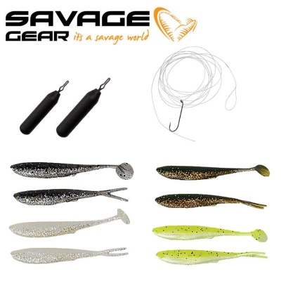 SavageGear Finezze Dropshot Kit 11Pcs - 57626