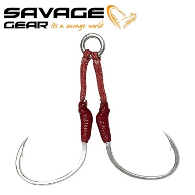 Savage Gear Bloody Assist Twin Hooks