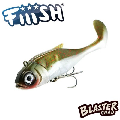 Fiiish Blaster Shad No1 Combo 13cm - Piky Khaki