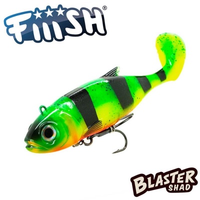 Fiiish Blaster Shad No1 Combo 13cm - Fire Tiger