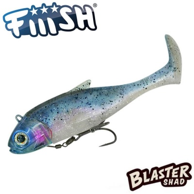 Fiiish Blaster Shad No1 Combo 13cm - Rainbow