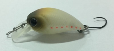 Lucky Craft Micro Cra-Pea MR - Catepillar Glow