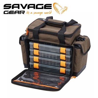 Buy Savage Gear Fishing Lure Bag & 6 Lure Boxes