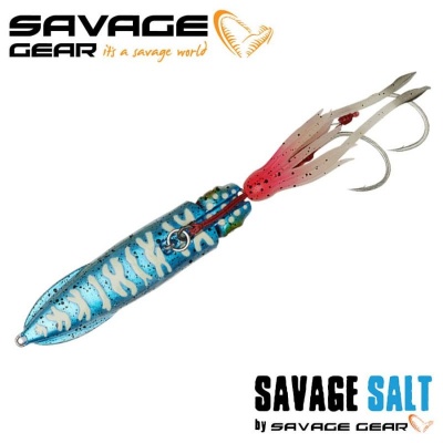 SG Swimsquid Inchiku 9cm 120g Blue Pink Glow 1pcs