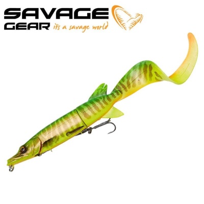 SG 3D Hybrid Pike 17cm 47g Slow Sink Firetiger