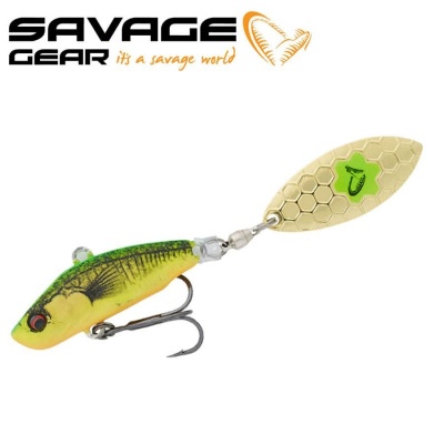 SG 3D Sticklebait Tailspin 6.5cm 9g Sinking Firetiger