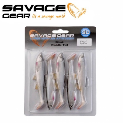 Savage Gear LB 3D Bleak Paddle Tail 13.2cm 4pcs