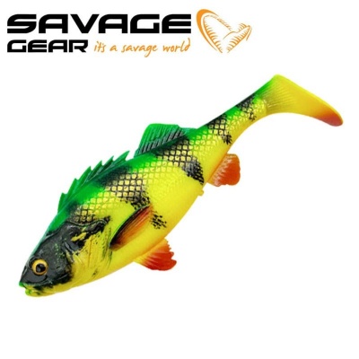 SG 4D Perch Shad 12.5cm 20g Firetiger