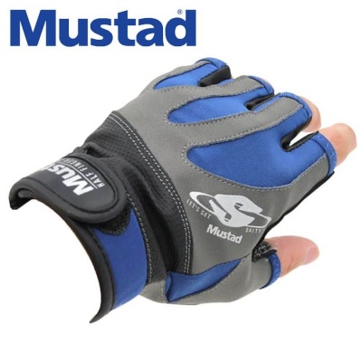 Mustad Half Finger Casting Gloves GL004