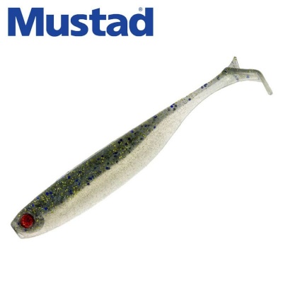 Mustad Mezashi Z-Tail Minnow 3inch Blue Dot Sardine